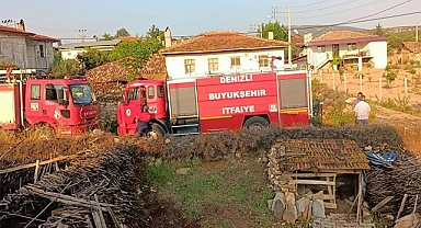 Ocakta unutulan kızartma yağı yangın çıkarttı