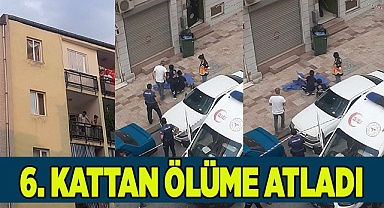 Ölüme atladı
