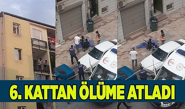 Ölüme atladı