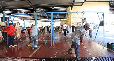 PAMUKKALE'DE KURBAN KESİM YERLERİ BELİRLENDİ