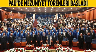 PAÜ’de Mezuniyet Törenleri Başladı