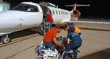 Salça kazanına düşen çocuk, uçak ambulansla İstanbul'a götürüldü