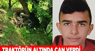 Traktörün altında can verdi