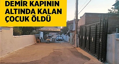 4 yaşındaki çocuk, Demir kapının altında can verdi