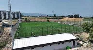 Akçalar'a futbol sahası