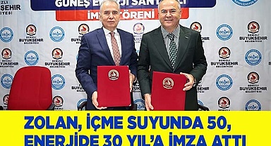 BAŞKAN ZOLAN’DAN YEŞİL ENERJİ DEVRİMİ