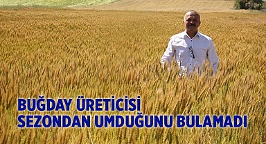 Buğday üreticisi sezondan umduğunu bulamadı
