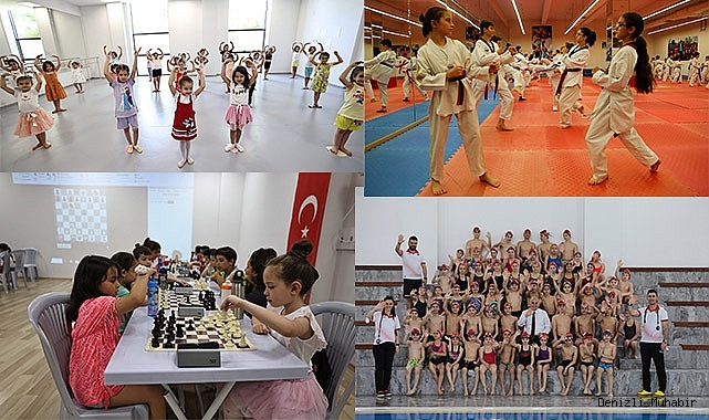 BÜYÜKŞEHİR YAZ SPOR OKULLARI DOLU DOLU GEÇİYOR