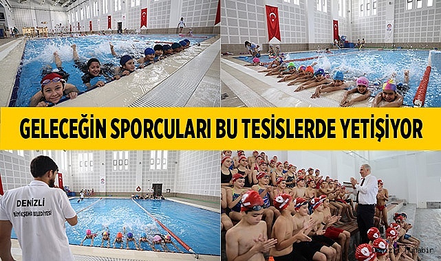 Büyükşehir yüzme kurslarına yoğun ilgi