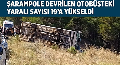 Çal'da devrilen otobüsteki yaralı sayısı 19’a yükseldi