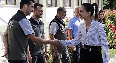 Çamelili ormancılara onur belgesi