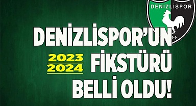 Denizlispor'un Fikstürü belli oldu