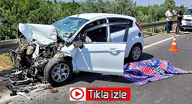 Emanet aldığı otomobil sonu oldu: 1 ölü