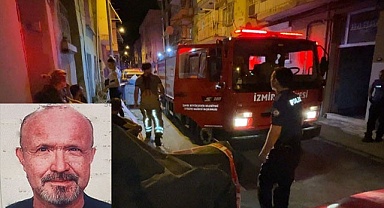 Evle birlikte yandı