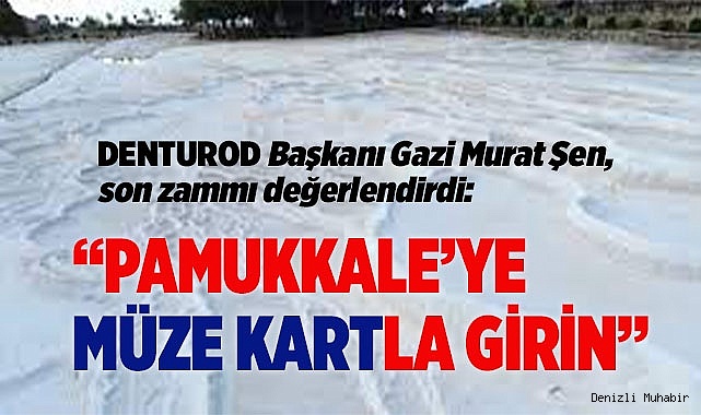 GAZİ MURAT ŞEN: ZAMLAR YERLİYE DEĞİL YABANCIYA
