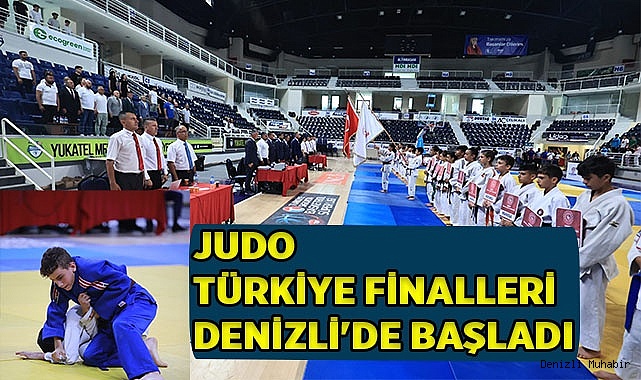 Judo Türkiye Finalleri Denizli'de başladı