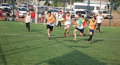 Mahalleli çocuklar spor yapma imkanına kavuştu