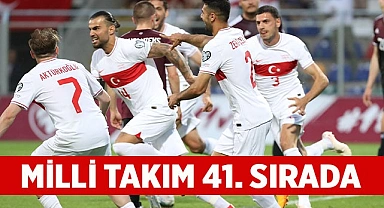 MİLLİ TAKIM 41. SIRADA