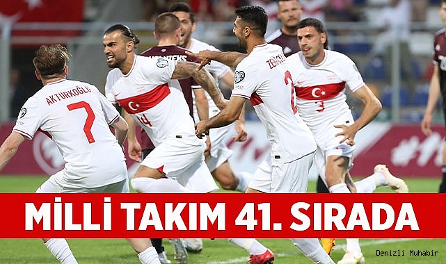 MİLLİ TAKIM 41. SIRADA