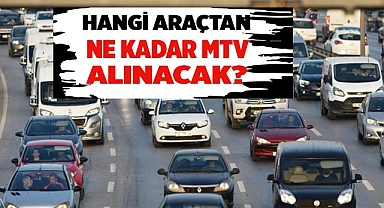 MTV’de hangi araç için ne kadar ek ödeme yapılacak?