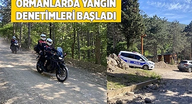 Orman yangınlarına karşı denetimlere başlandı