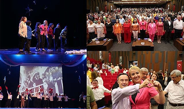 ÖZEL ÖĞRENCİLERİN PERFORMANSI AYAKTA ALKIŞLANDI