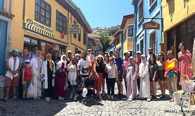 PAÜ'lü Doktora öğrencileri Buldan'ı gezdi