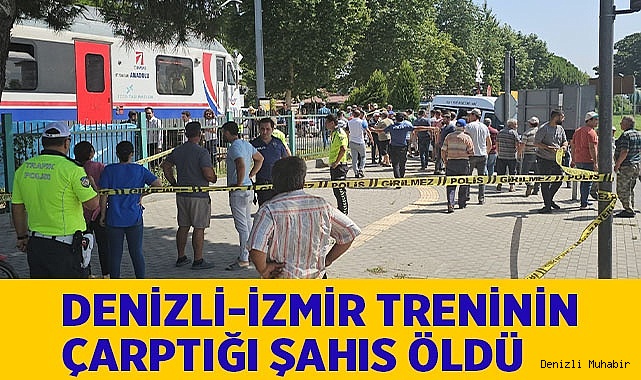 Trenin çarptığı adam hayatını kaybetti