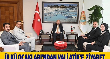 ÜLKÜ OCAKLARI’NDAN VALİ ATİK’E NEZAKET ZİYARETİ