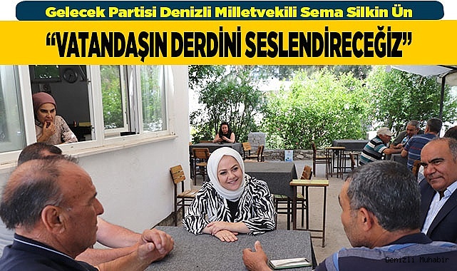 “Vatandaşın derdini seslendireceğiz”