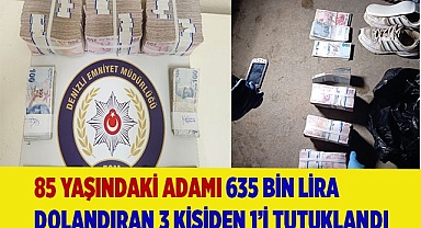 635 bin liralık gasp yapan 3 şüpheliden 1’i tutuklandı