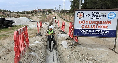 Akkent’in içme suyu hatları baştan aşağı değişiyor
