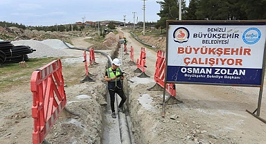 Akkent’in içme suyu hatları baştan aşağı değişiyor