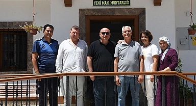 Başkan Şevik, Yeni Mahalle Muhtarını ziyaret etti