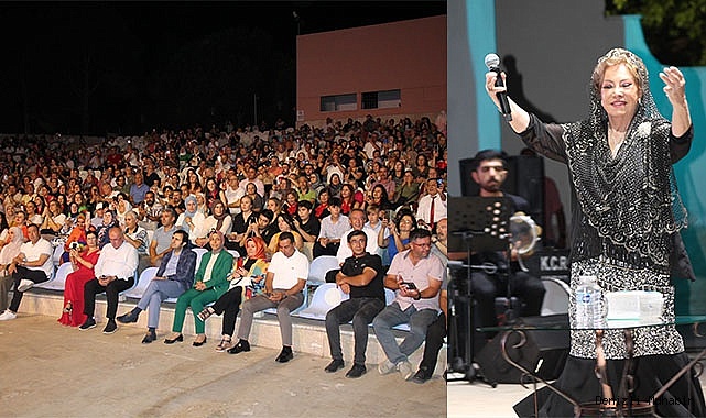 Bedia Akartürk, Denizlililere unutulmaz gece yaşattı