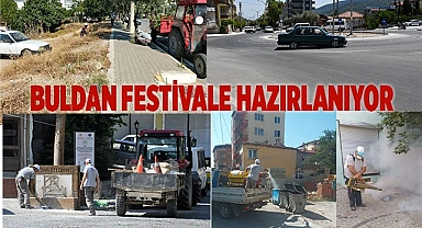 Buldan’da festival hazırlıkları sürüyor