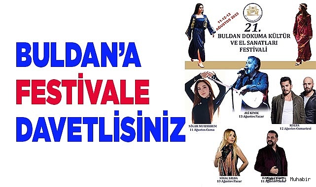 Buldan Festivali'nin hazırlıkları tamamlandı