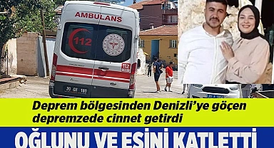 Cinnet getiren şahıs eşi ve 4 yaşındaki çocuğunu öldürdü