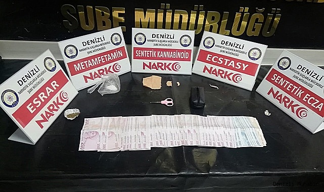 Denizli’de 9 uyuşturucu satıcı şüphelisi tutuklandı