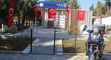 Denizli/Güney yolu üzerinde  jandarma asayiş noktası hizmete açıldı