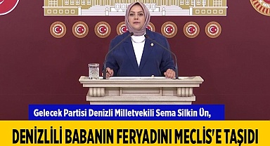 Denizlili babanın feryadını Meclis'e taşıdı