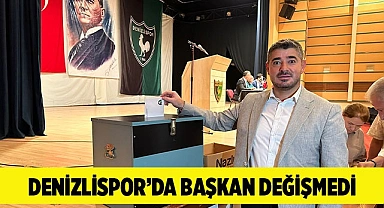 Denizlispor'da başkan değişmedi