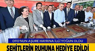 DTO’NUN AŞURE HAYRINA İLGİ YOĞUN OLDU