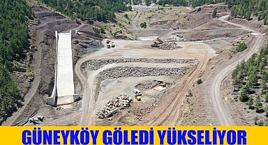 Güneyköy Göledi yükseliyor