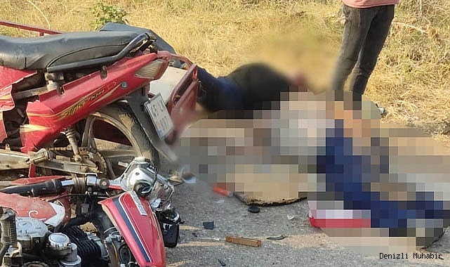 Manisa’da iki motosiklet çarpıştı: 1 ölü, 2 yaralı