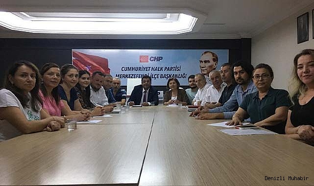 Merkezefendi CHP ilçe yönetimi görev dağılımı yaptı