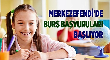 Merkezefendi'de burs başvuruları başlıyor
