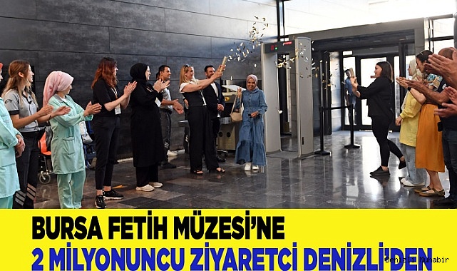 Denizli'den gitti, Müzeye girdi, 2 milyonuncu kişi olduğunu öğrendi