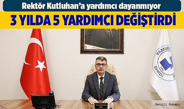 Pamukkale üniversitesinde  rektör yardımcısı 6. kez değişti