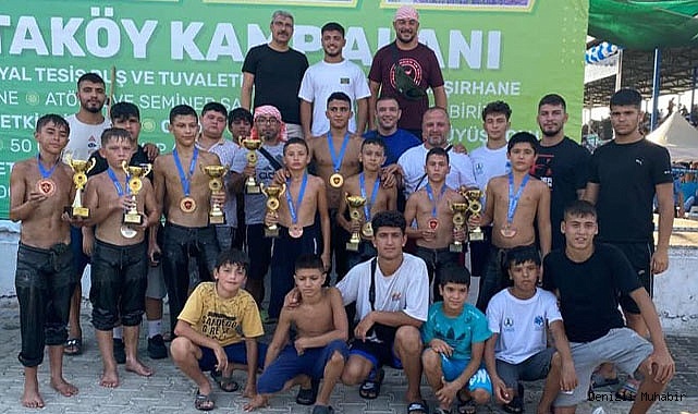 PAMUKKALELİ PEHLİVANLAR MANİSA’DAN 8 MADALYA ÇIKARDI